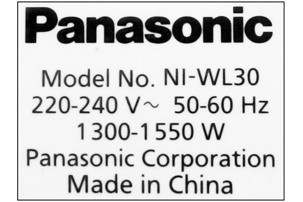 Bàn ủi hơi nước không dây Panasonic NI-WL30 1550W - Hàng chính hãng, bảo hành 12 tháng