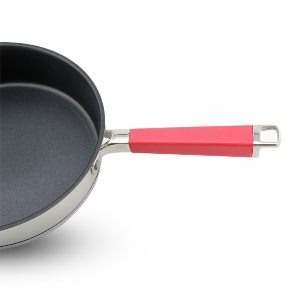 Chảo chống dính Inox 304 Elmich Red Velvet đường kính 20cm EL-3249 xuất xứ CH Séc - Hàng chính hãng