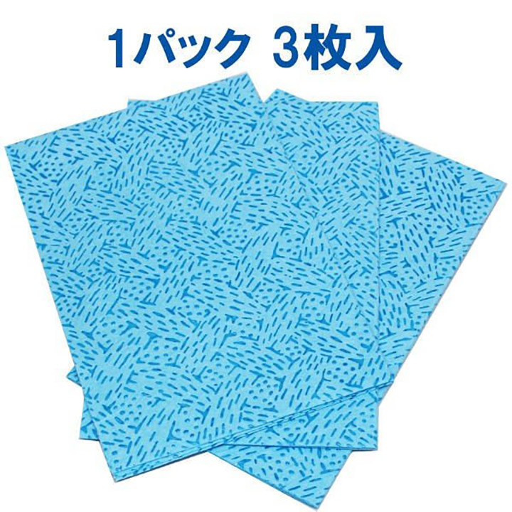 Gói 3 khăn lau khô nhà bếp đa năng scottie nippon crecia J843037 Hàng Nhật