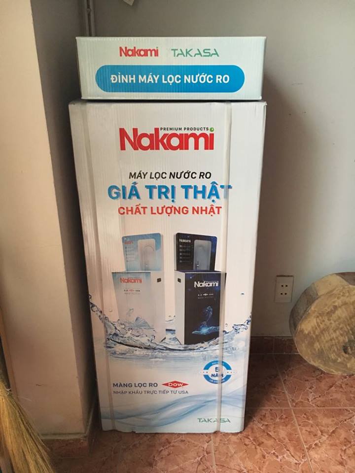 Máy lọc nước RO Nakami NKW-00008A chính hãng, bảo hành 5 năm (8 cấp)