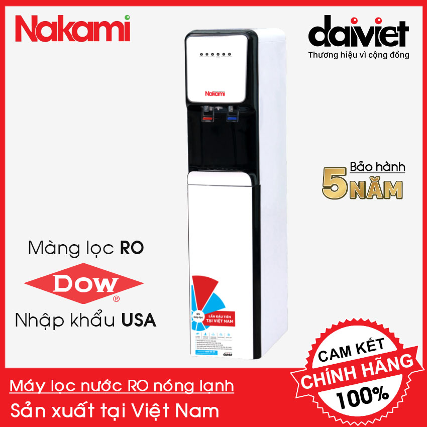 máy lọc nước nóng lạnh cao cấp nakami nkw-00009c