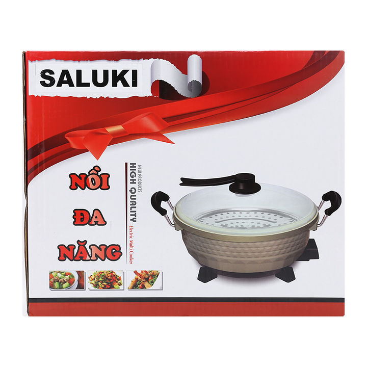 Nồi Lẩu Điện Đa Năng Phủ Đá Đa Năng Saluki SLK500A 1700W 5 Lít