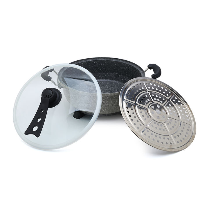 Nồi Lẩu Điện Đa Năng Phủ Đá Đa Năng Saluki SLK500A 1700W 5 Lít