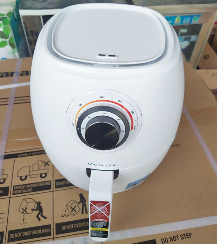 Nồi chiên không dầu Lock&lock Air Fryer dung tích 3.6 lít 1400W EJF148WHT