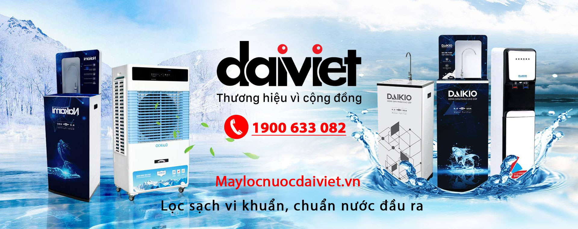 Máy lọc nước Makono của Tập đoàn Đại Việt