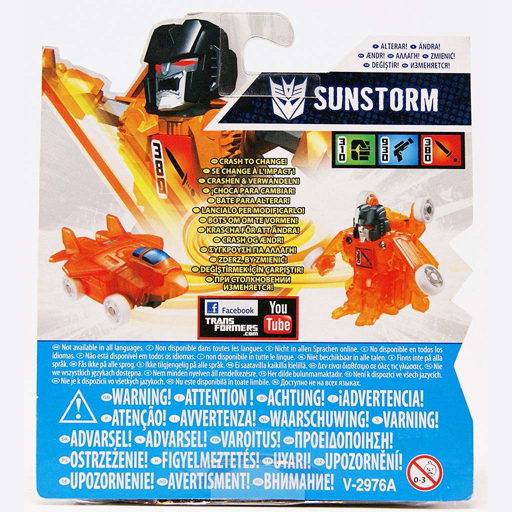 Đồ chơi Robot Transformer mini Bot Shots - Sunstorm (Box)