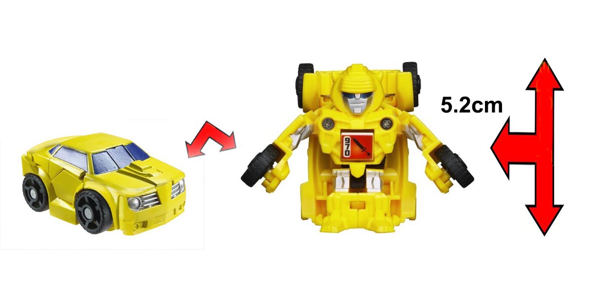 Đồ chơi Robot Transformer mini Bot Shots - Bumblebee (Box)