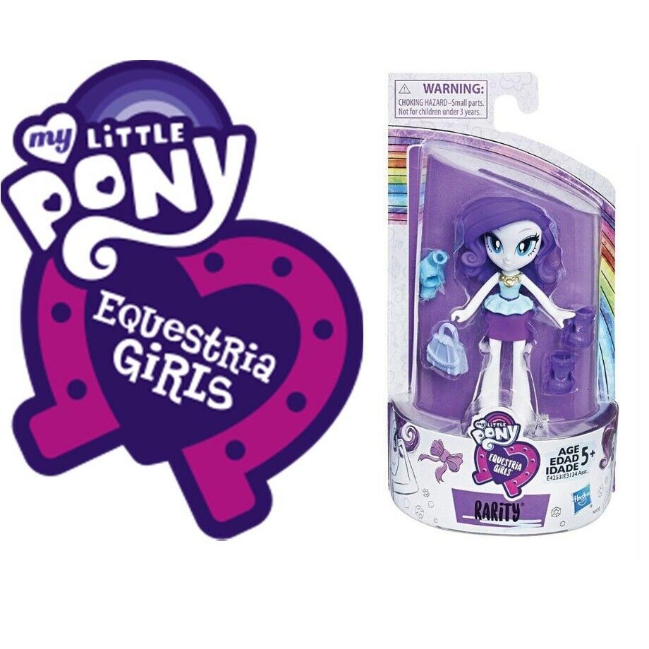 Búp bê My Little Pony Minis Modne cô gái Equestria - Rarity (Box)