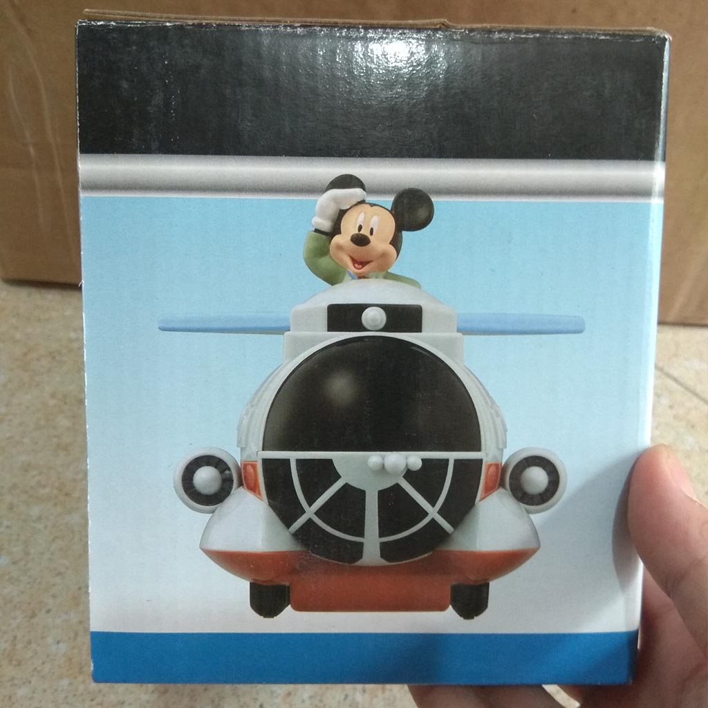 Mô hinh máy bay Storm Rider Disney Tokyo Resort Mickey Mouse chạy cót