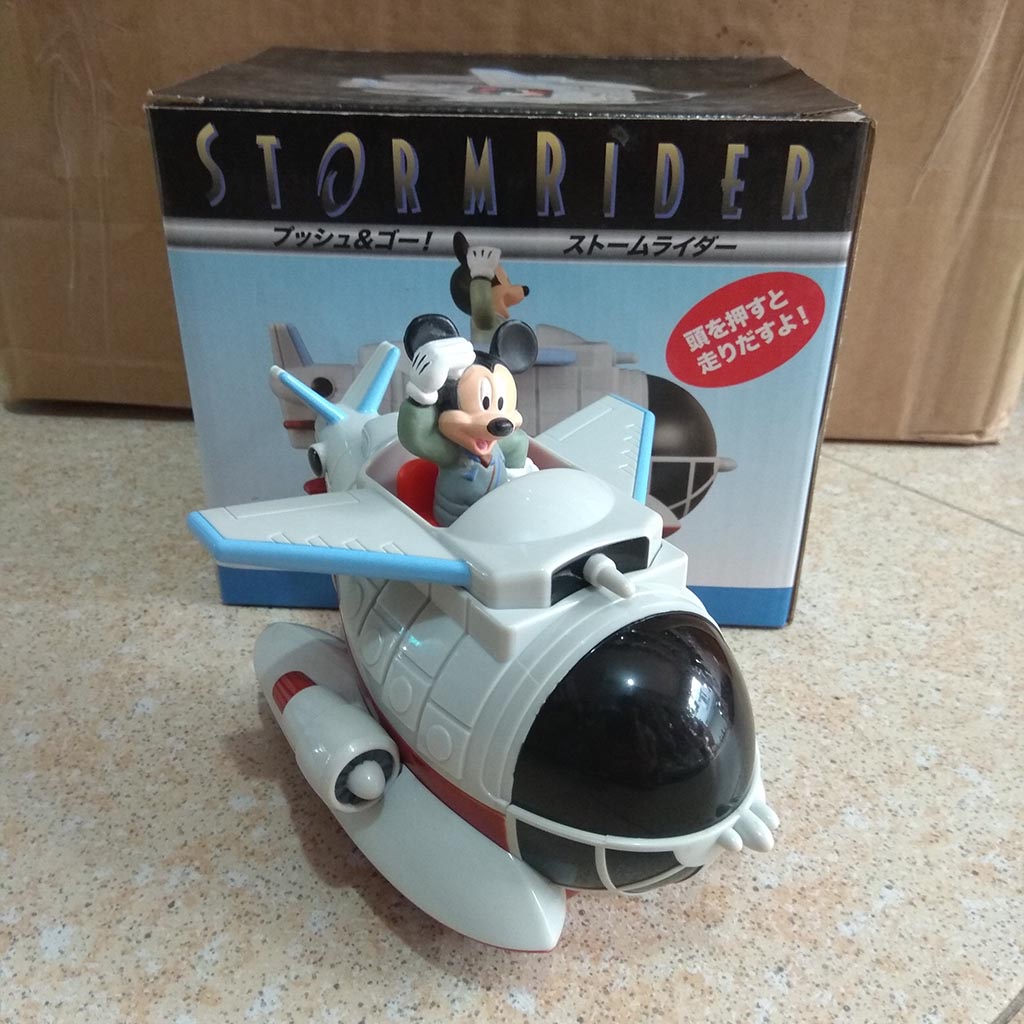 Mô hinh máy bay Storm Rider Disney Tokyo Resort Mickey Mouse chạy cót